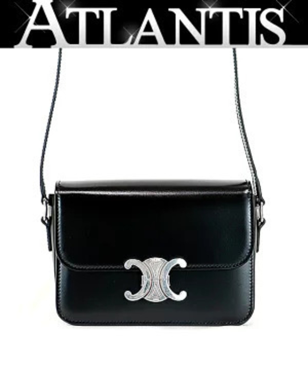 Celine Teen Triomphe Shoulder Bag Calf Leather